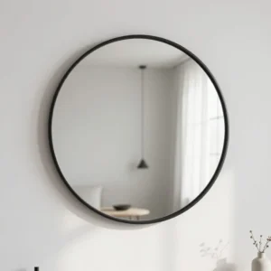 Miroir mural rond