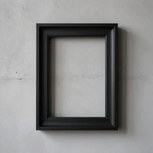 Cadre métal noir