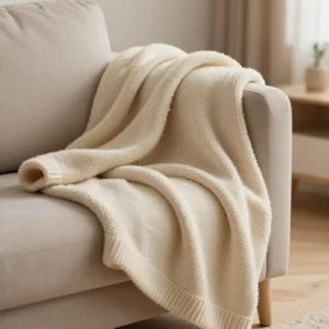 Plaid cocooning doux